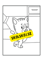Söta katter - Målarbok.