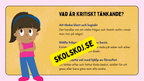 Kritisk tänkande - Presentation