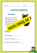 Enkel läsförståelse - Tema djur