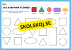 Jag kan mina former - Häfte