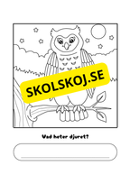 Vad heter djuret?