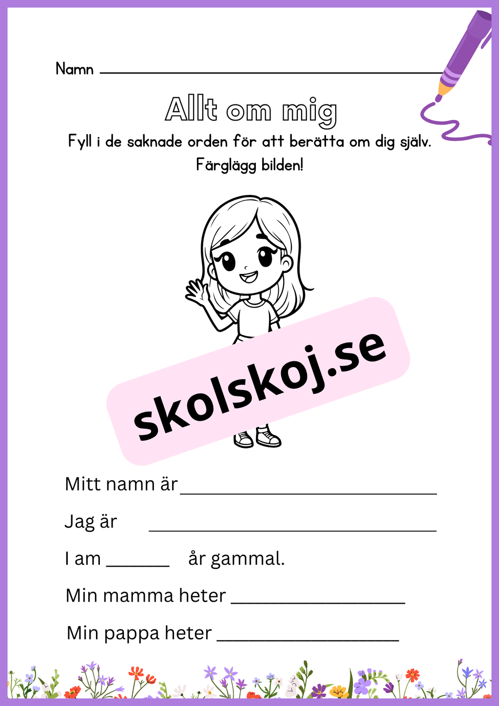 Allt om mig - 2 olika versioner