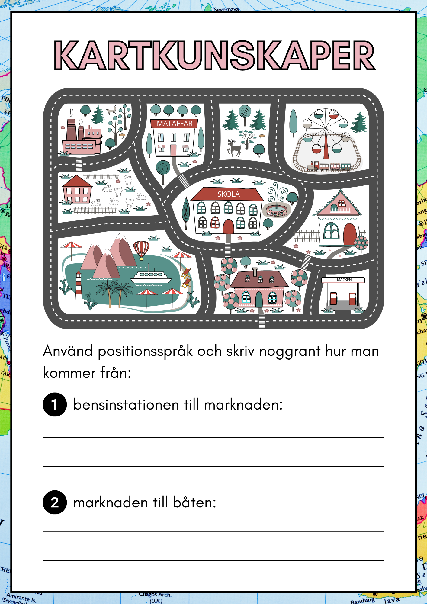 Kartkunskaper