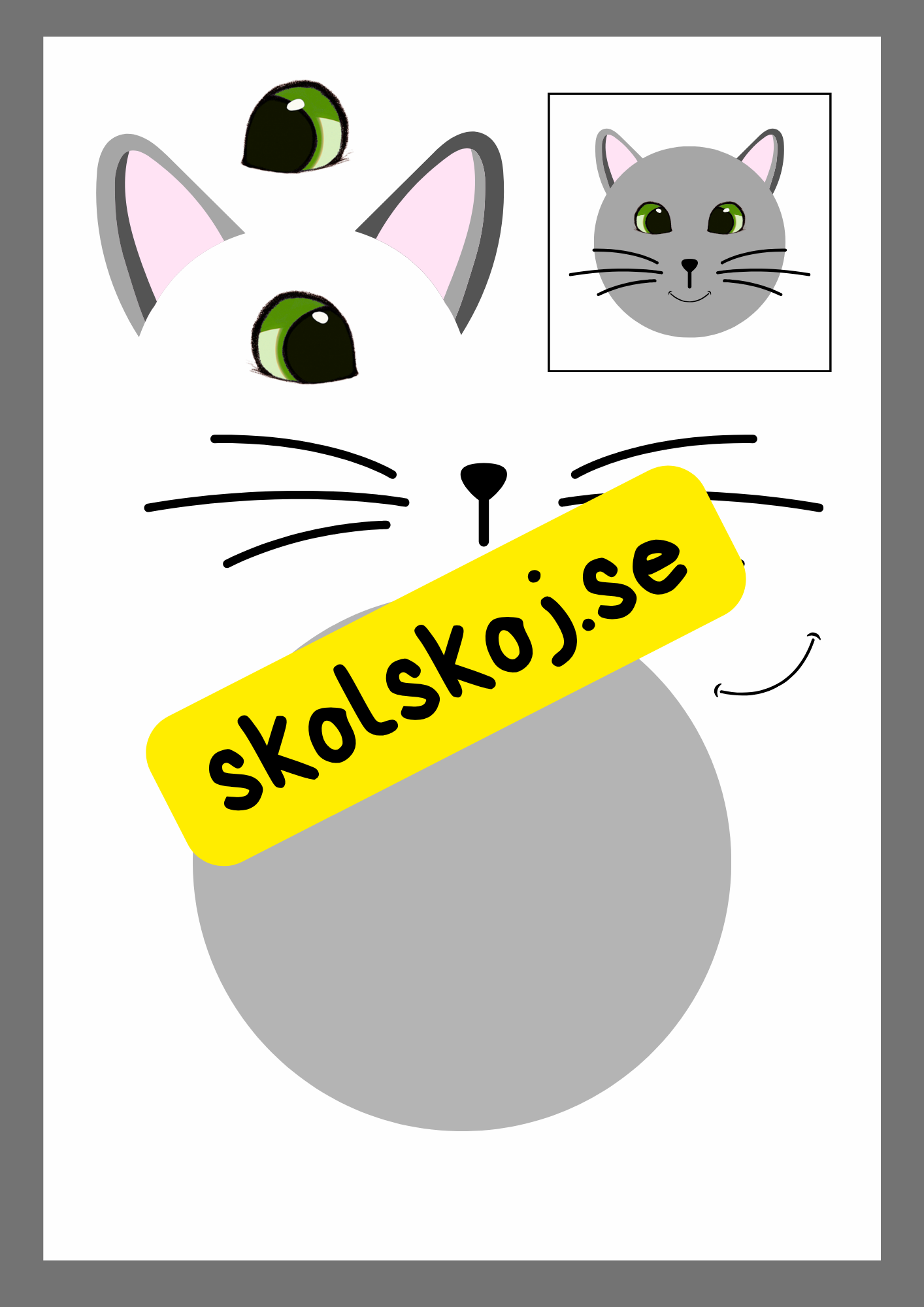 Katt - Klipp och klistra