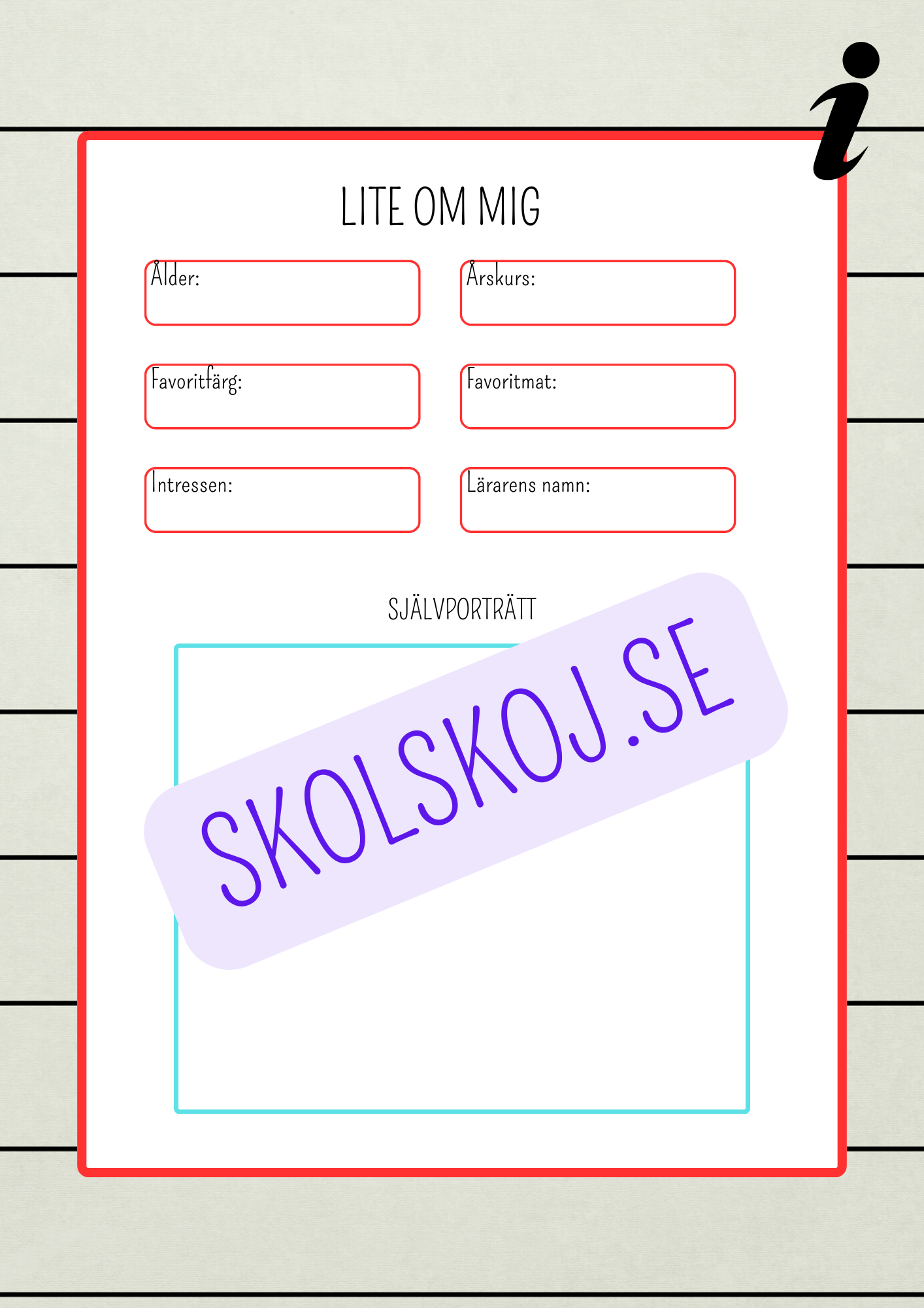 Ytterligare ett år i skolan - Häfte