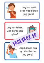 Ge hälsotips – Pratkort (15 kort)