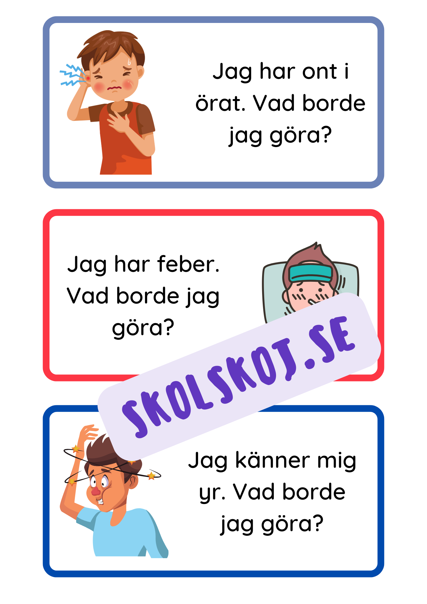 Ge hälsotips – Pratkort (15 kort)