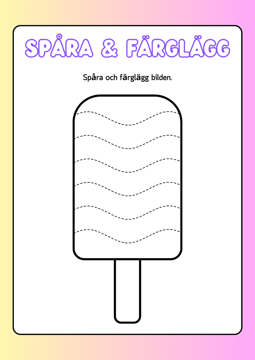 Min nya sommarbok