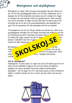 Att vara sig själv: Dina rättigheter och ansvar - Årskurs 4 - 6
