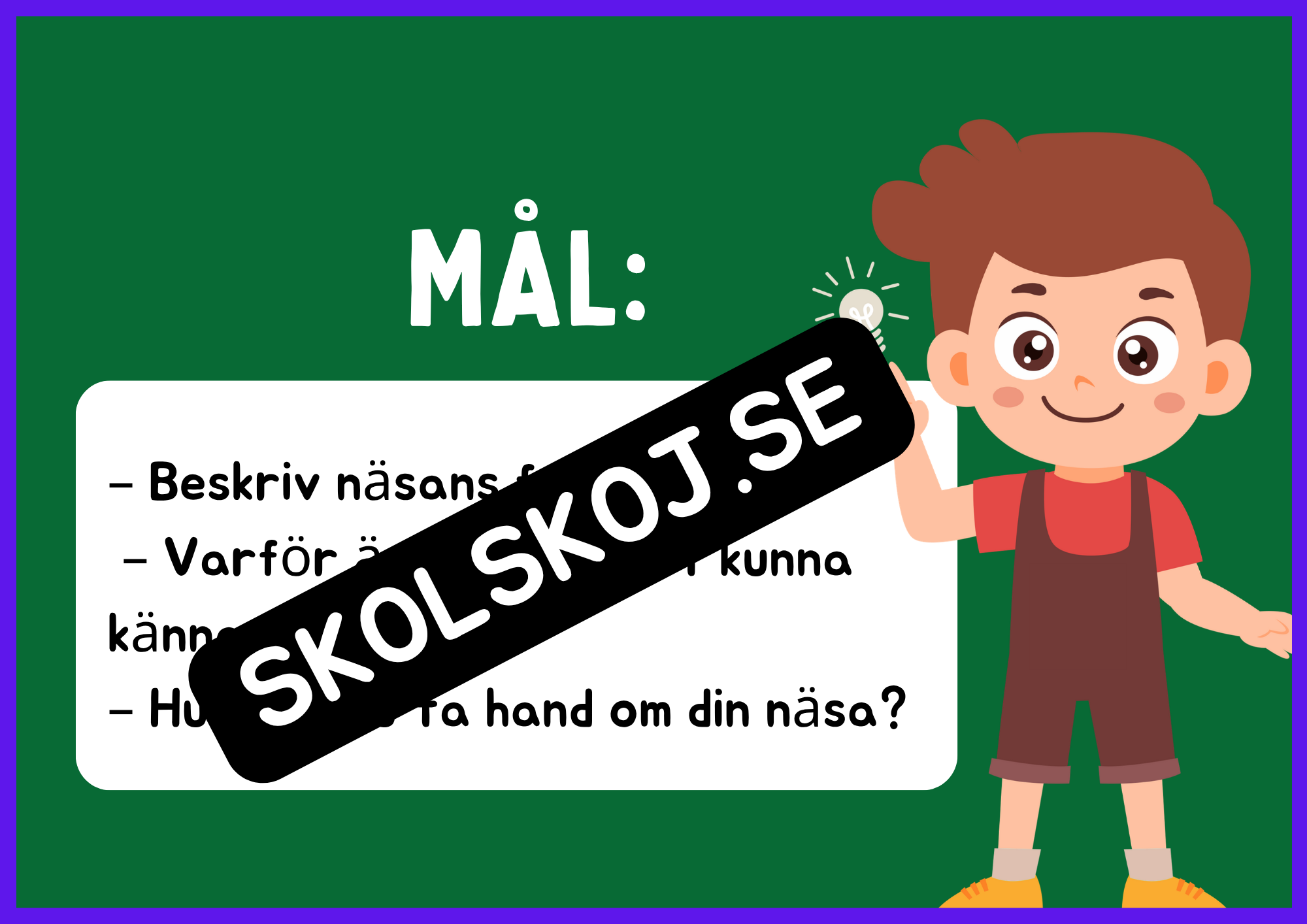 Luktsinne - Presentation + Frågor