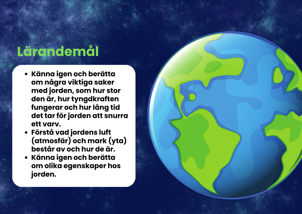 Jorden - Vårt hem - Utforska jorden