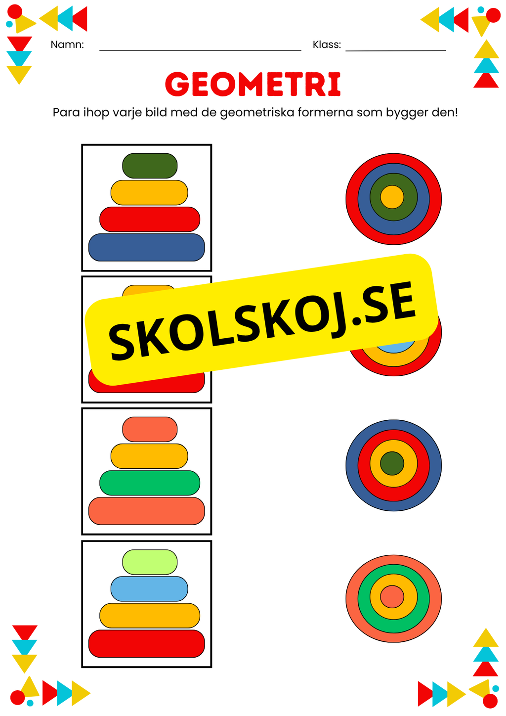 Geometri och geometriska former