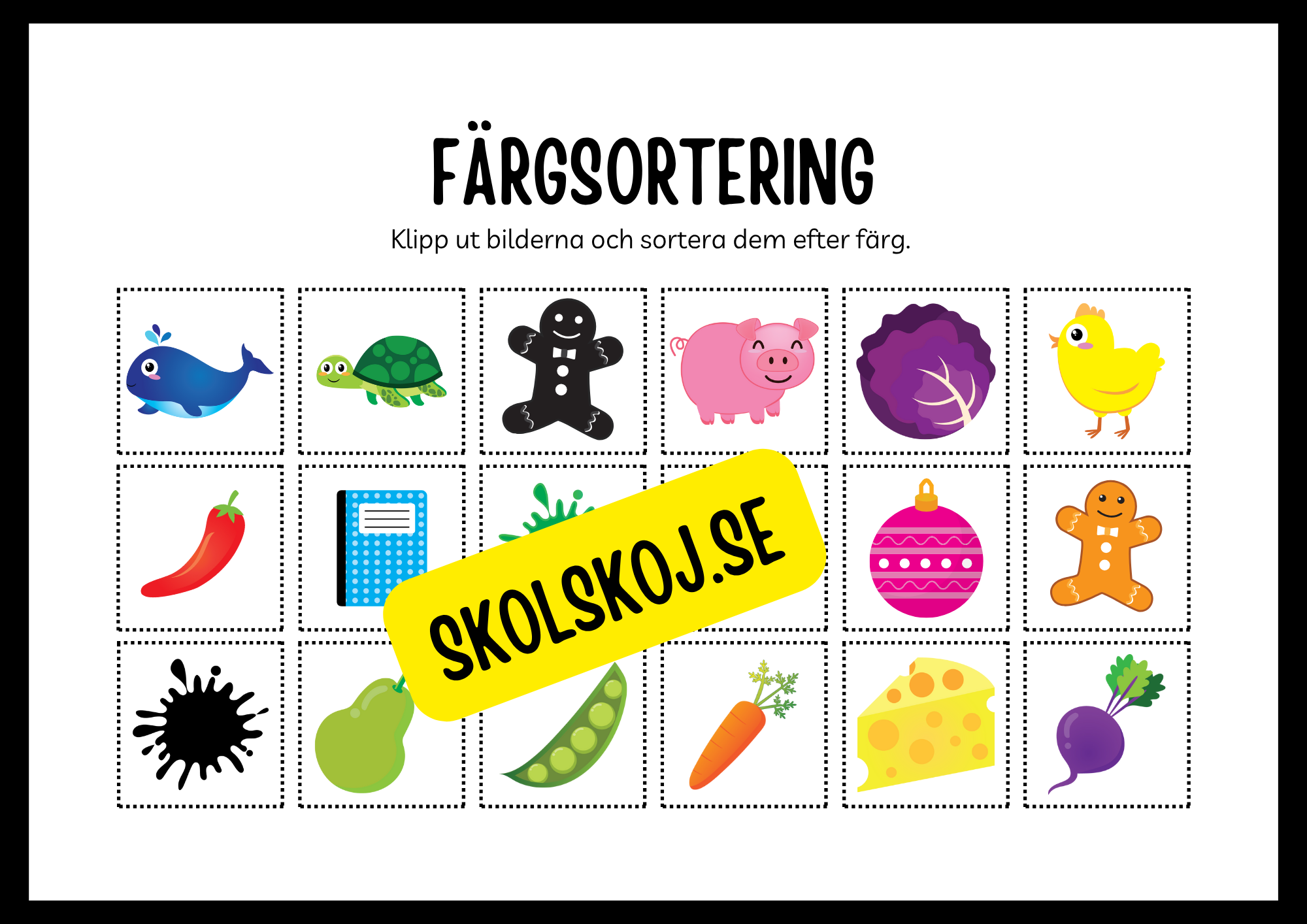 Färgsortering