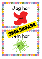 Jag har vem har - Tema färger