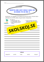 Skriv och lek med ord