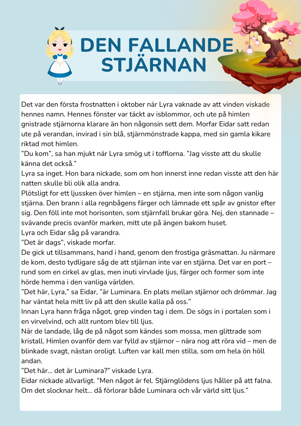 Lyra och Stjärnglödens hemlighet