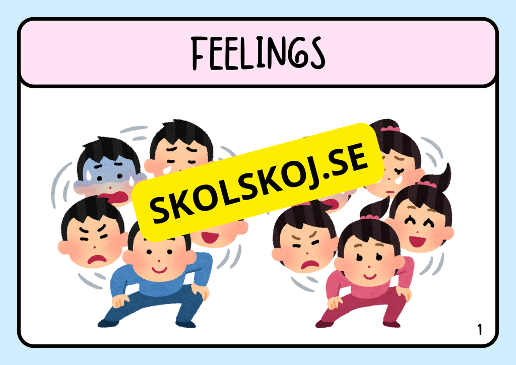 Feelings english activity book