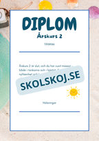 Diplom årskurs 1 - årskurs 6