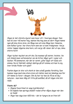 Skogens djur - Fakta och läsförståelse (19 sidor)