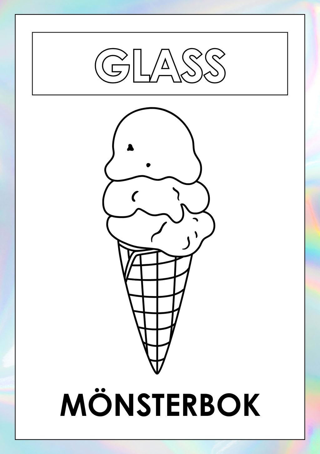Glass - Mönsterbok (23 sidor)