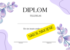 Sju olika diplom - Skolavslutning (A5 format)