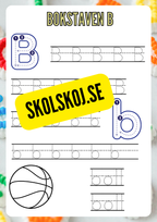 Spåra alfabetet - Hela alfabetet - Häfte
