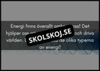 Typer av energi - Häfte - Åk 4 - 6