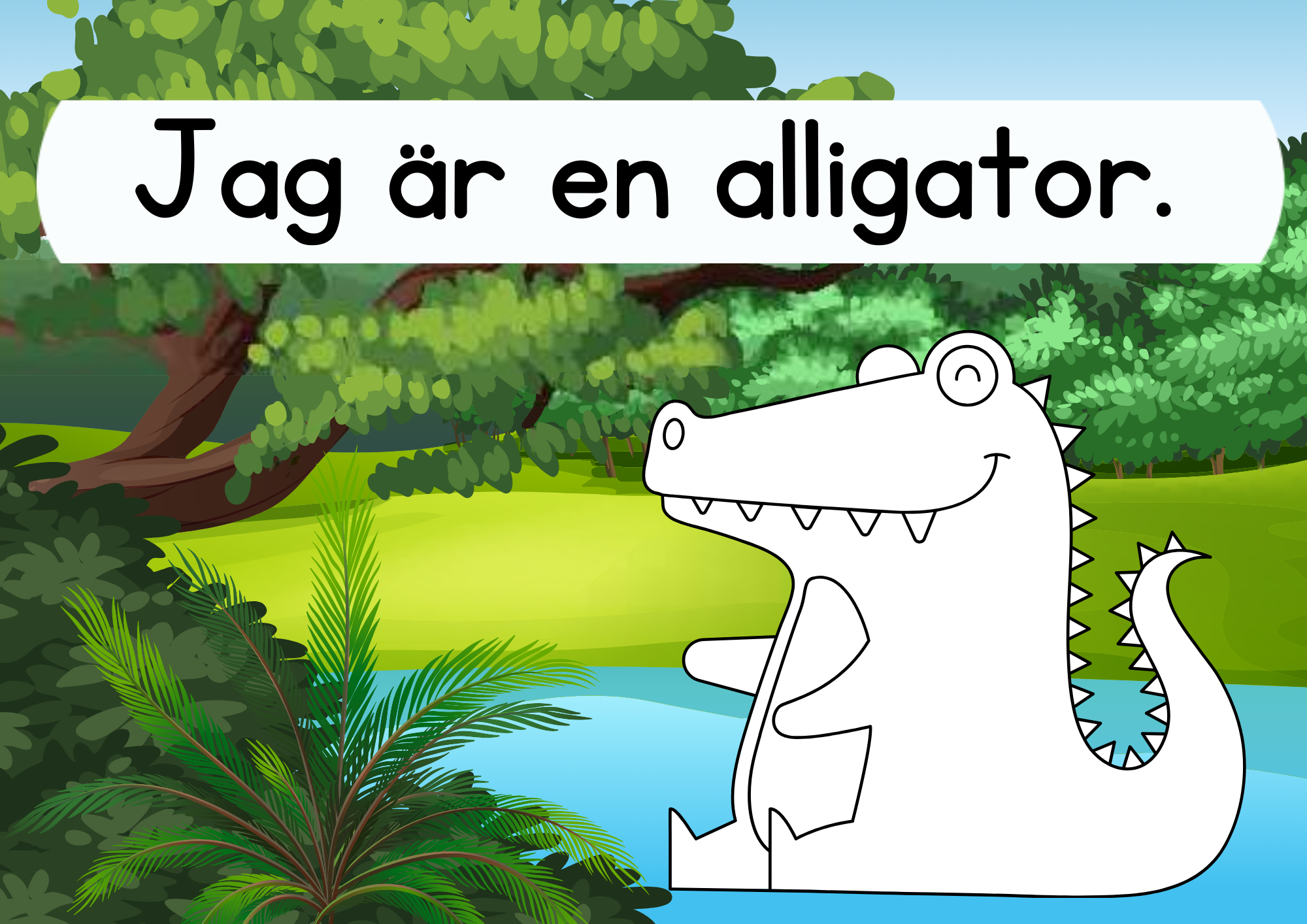 Jag kan läsa - Tema Djur