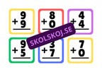 Addition - Flashkort - 1 - 20