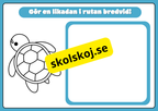 Rolig skrivträning - Förskola - Åk 2 - finmotorik