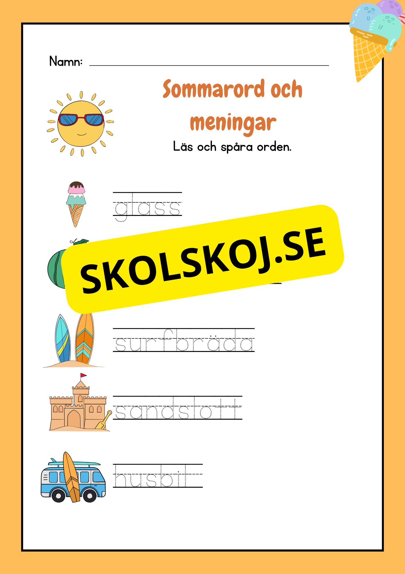 Sommarord och meningar