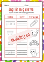 Häfte - Jag lär mig skriva