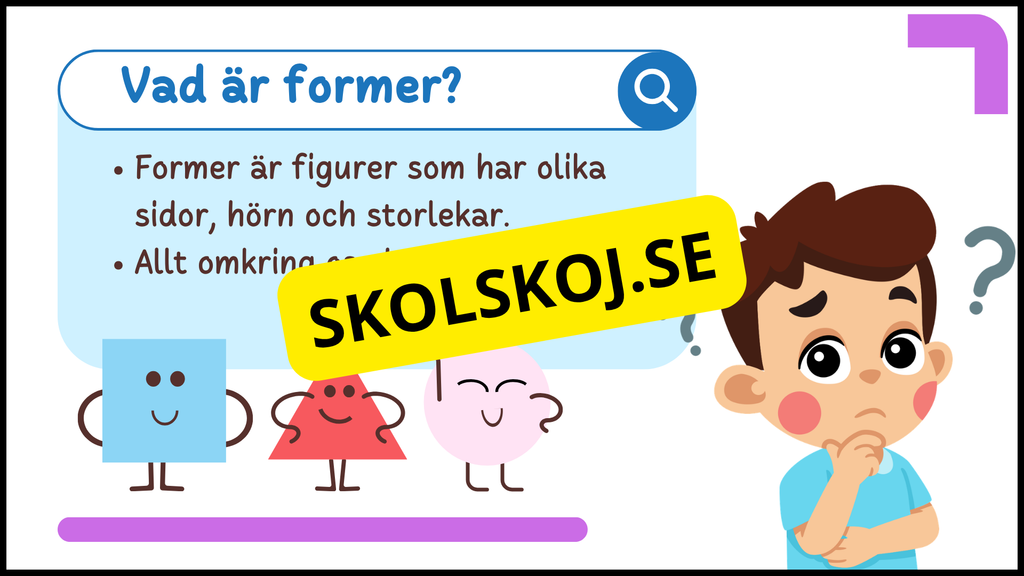 Vi lär oss former - Häfte - Fk - Åk 1