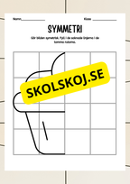 Symmetri - Blandade uppgifter