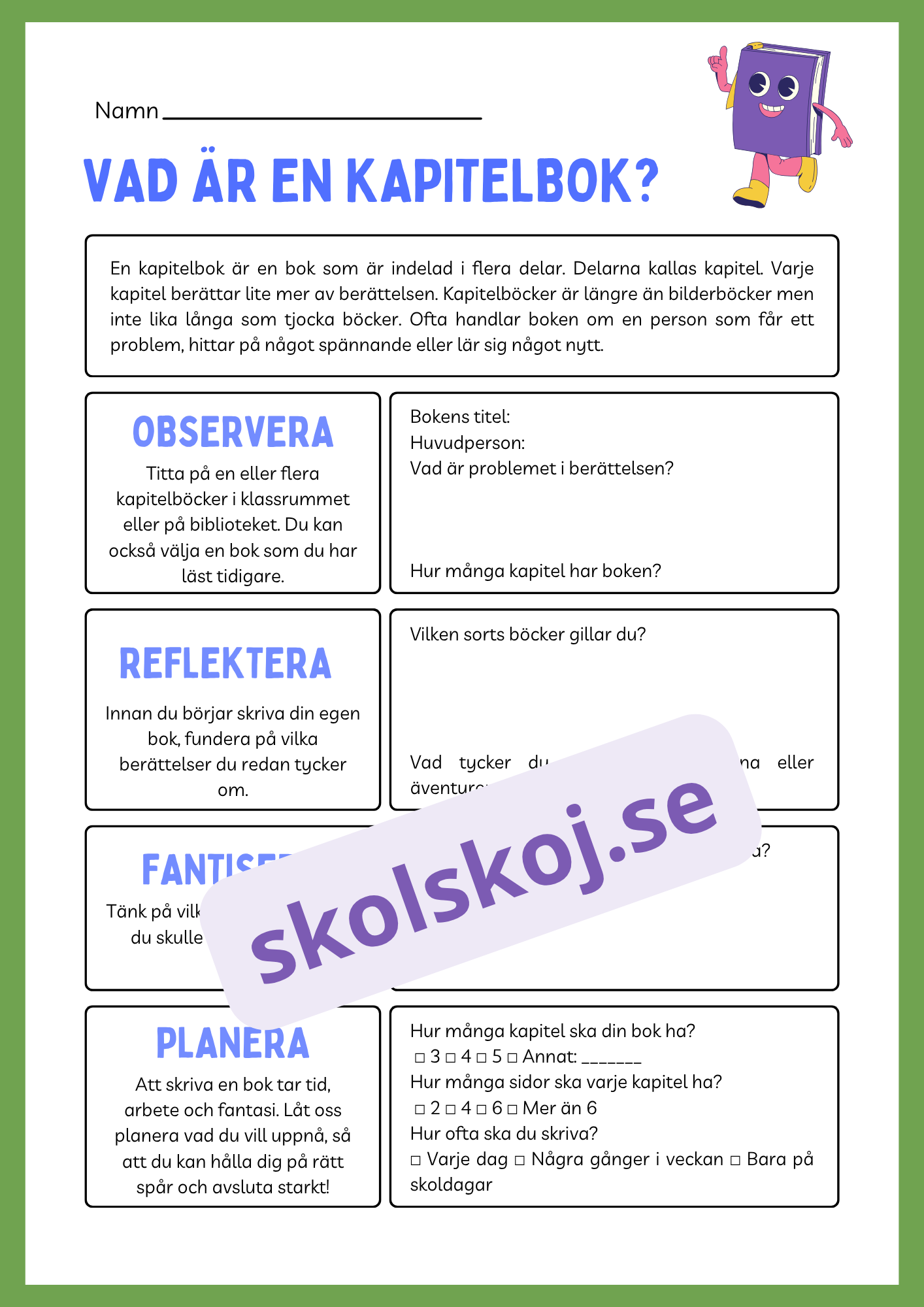 Att skriva en kapitelbok - Projektbaserat lärande