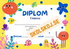 Diplom - Tema Sommar (4 st)