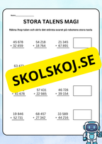 Stora talens magi - Häfte- Årskurs 4 - 6