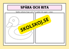 Spåra och rita - Häfte
