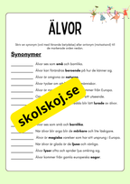 Älvor - Kul och spännande fakta om älvor och lite till
