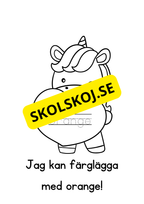 Alla hjärtans dag - Målarbok