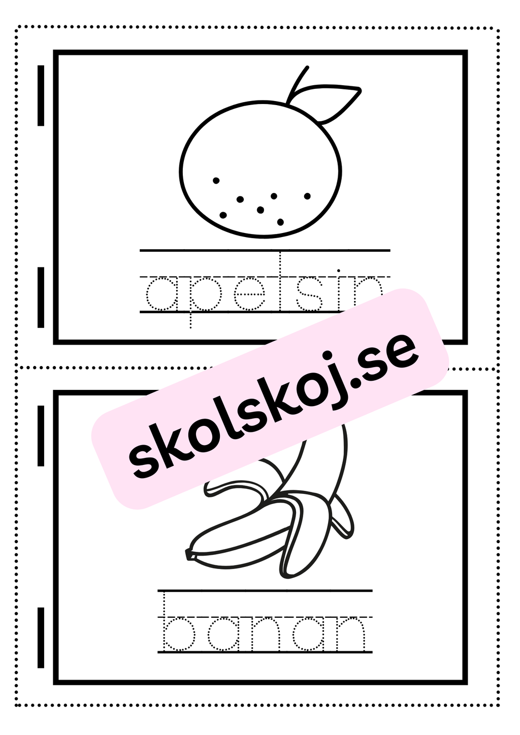 Min skrivbok - Minibok - 40 sidor