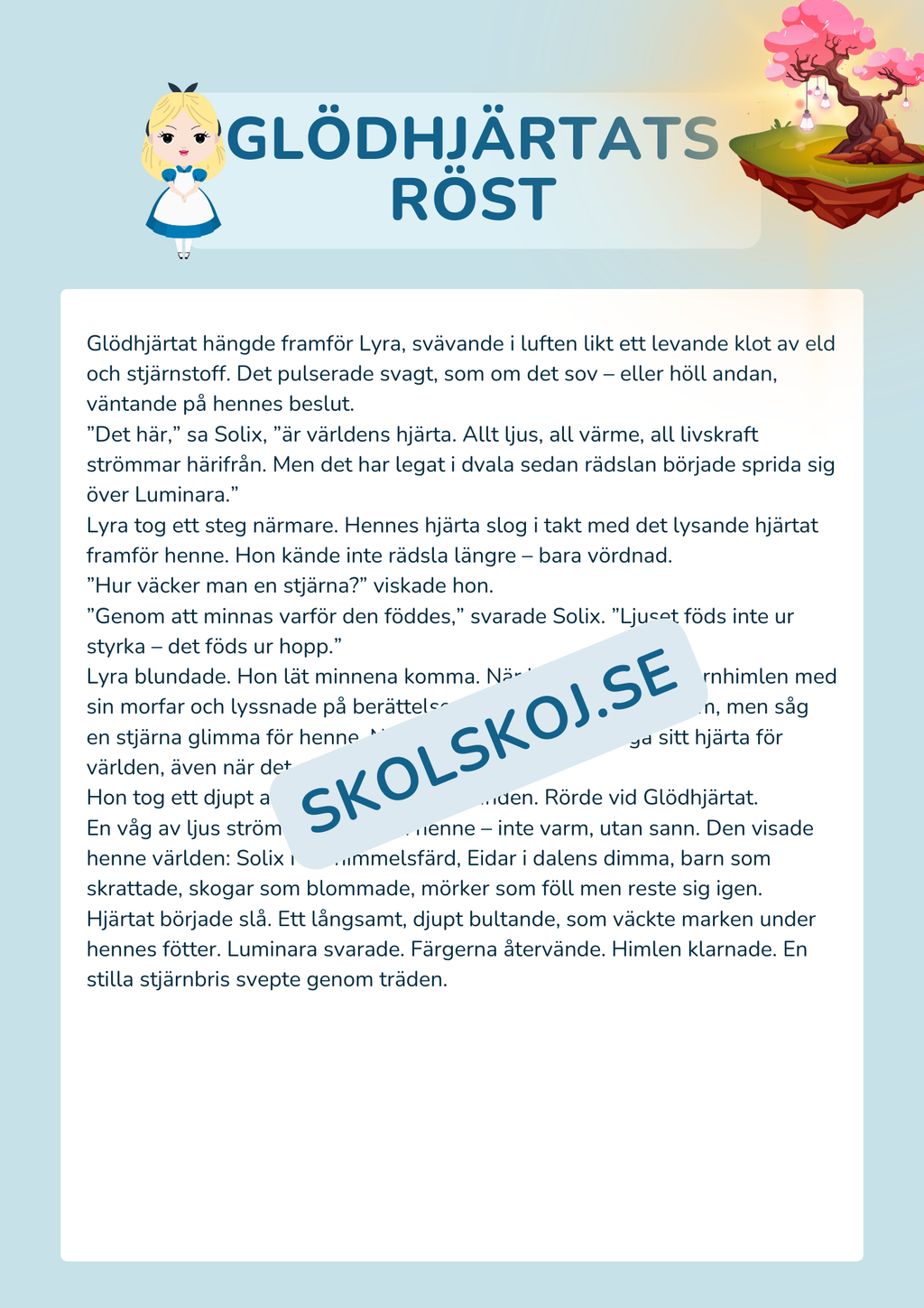Lyra och Stjärnglödens hemlighet