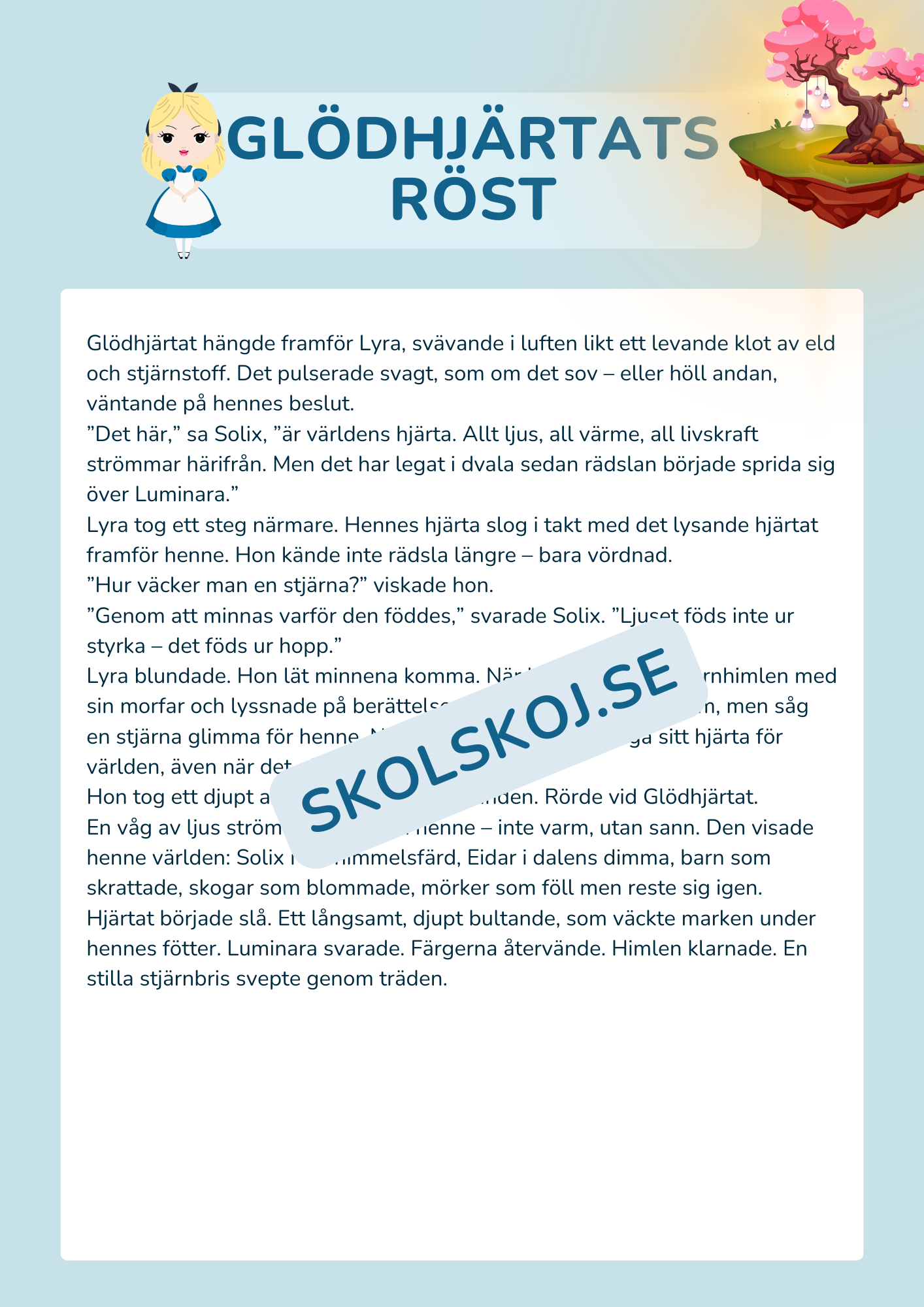 Lyra och Stjärnglödens hemlighet