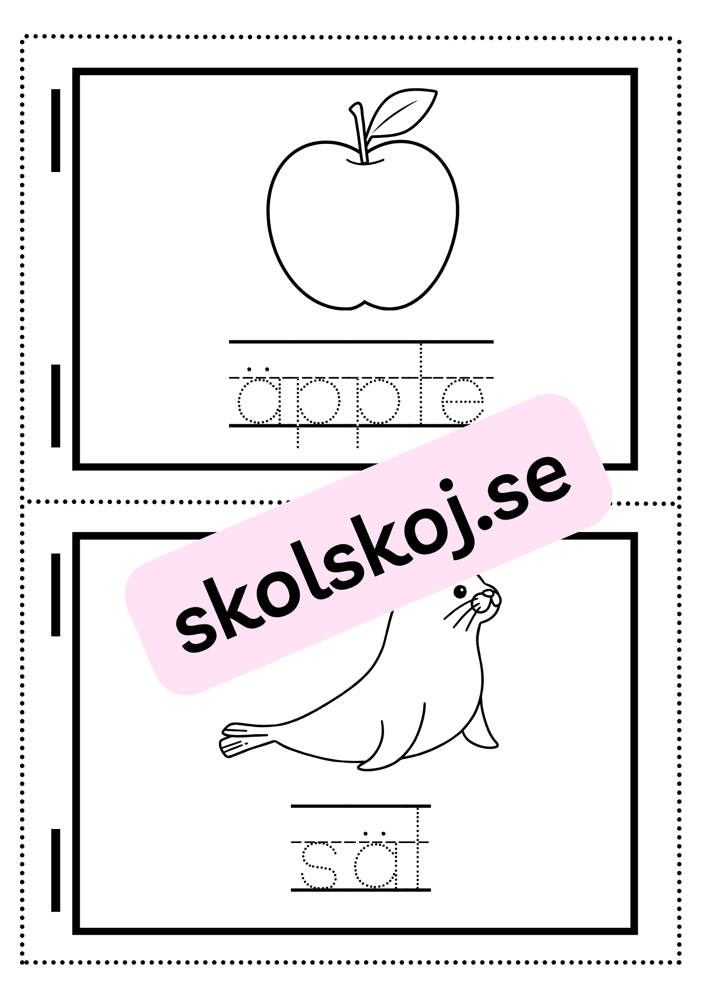 Min skrivbok - Minibok - 40 sidor