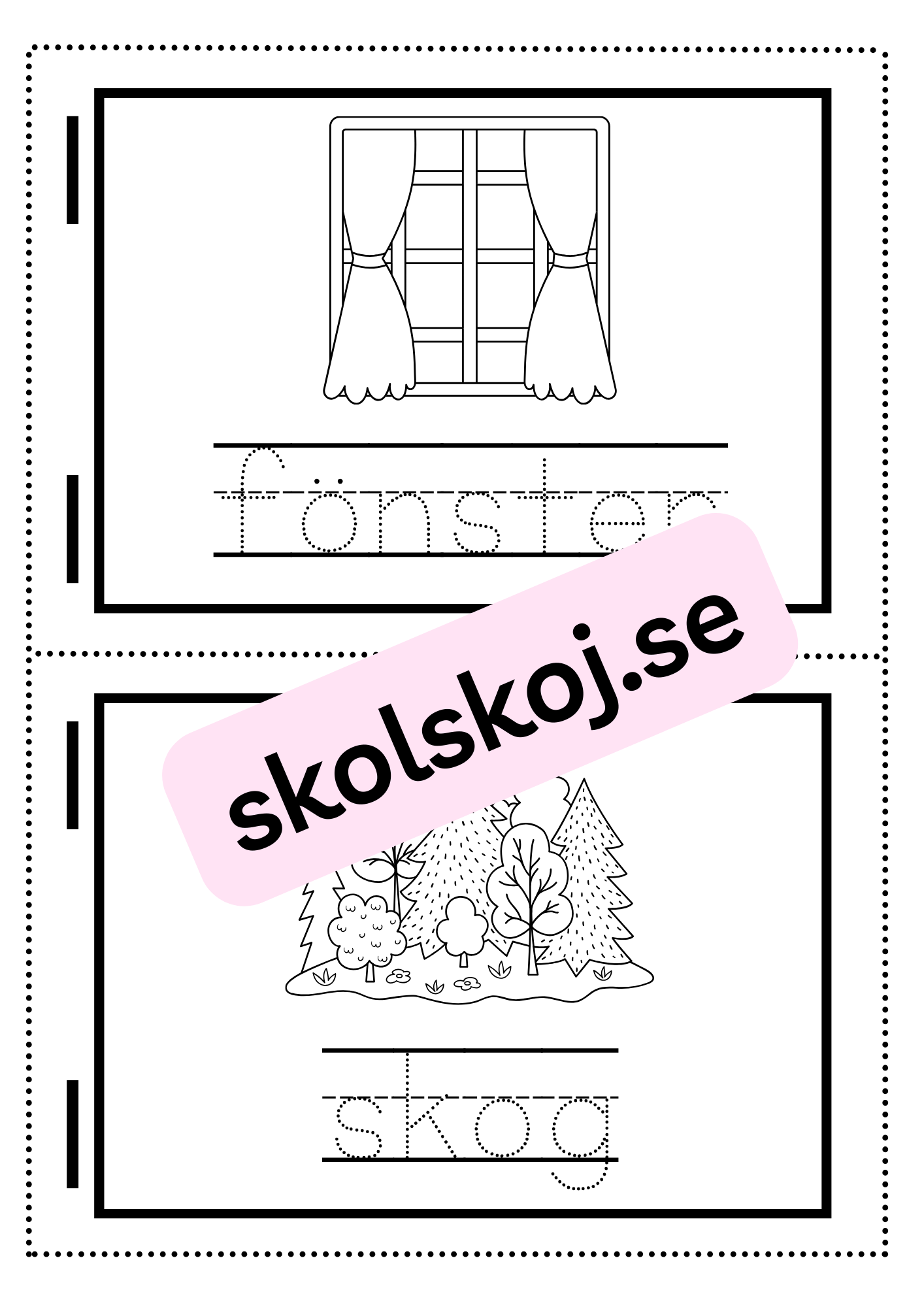 Min skrivbok - Minibok - 40 sidor