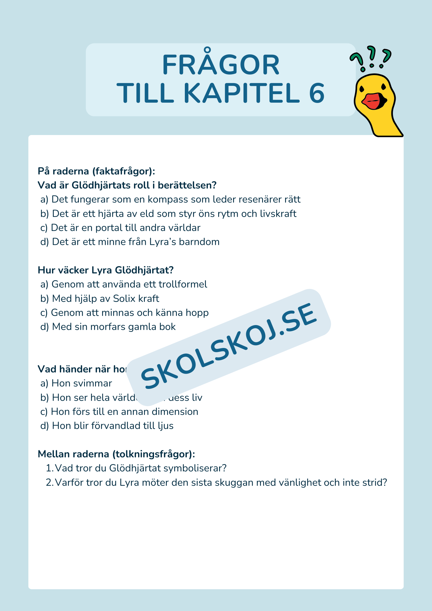 Lyra och Stjärnglödens hemlighet
