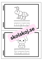 Min skrivbok - Minibok - 40 sidor