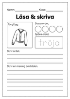Läsa och skriva - Häfte