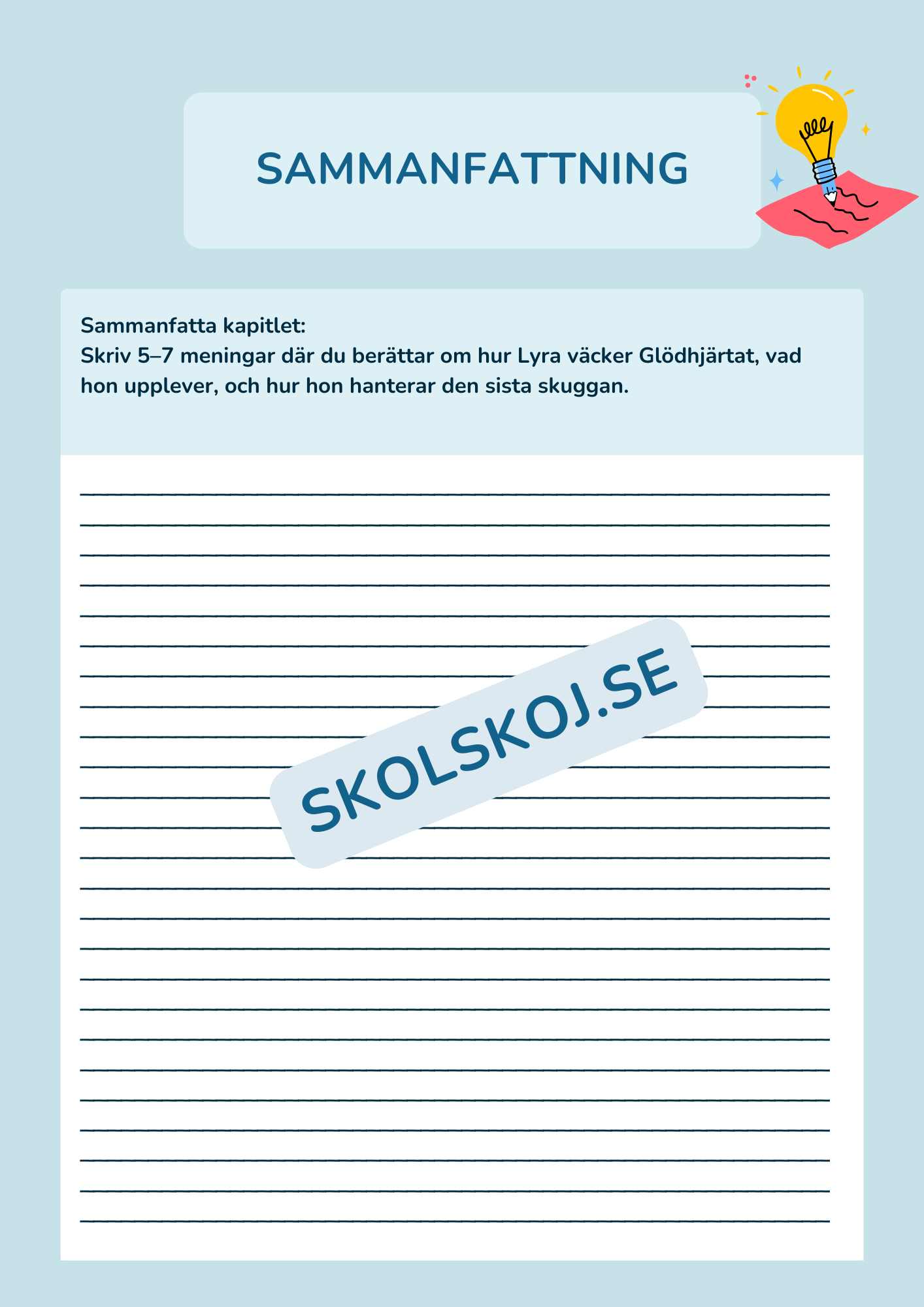 Lyra och Stjärnglödens hemlighet