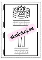 Min skrivbok - Minibok - 40 sidor